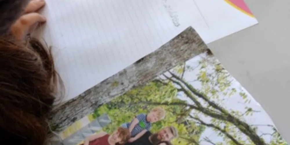 A atividade foi uma oportunidade para os alunos relembrarem momentos e passeios felizes