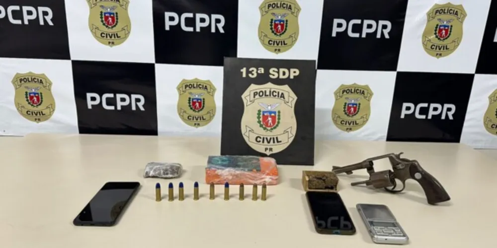 Itens apreendidos foram encaminhados à 13ª SDP
