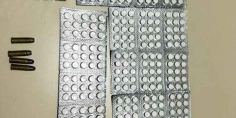 Comprimidos foram apreendidos e levados à Delegacia