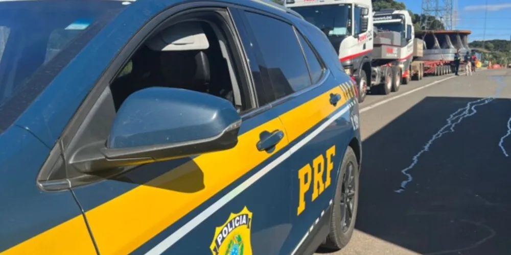 Escola da Polícia iniciou em trecho da BR-277 em Guarapuava