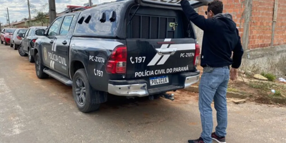 Homem foi preso nesta quinta-feira e foi conduzido para a Cadeia Pública de Ponta Grossa