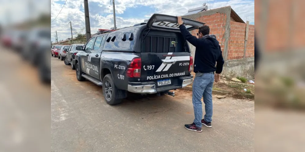 Homem foi preso nesta quinta-feira e foi conduzido para a Cadeia Pública de Ponta Grossa