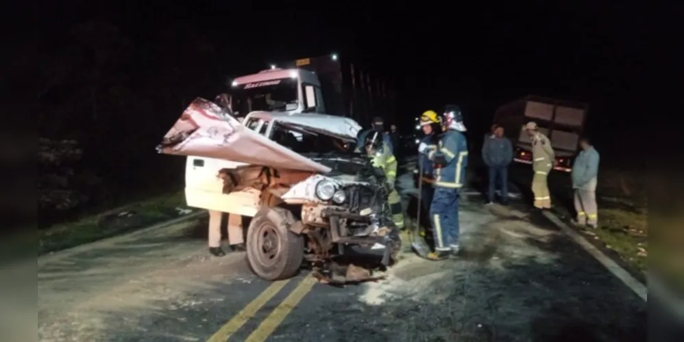 Acidente aconteceu entre Ponta Grossa e Palmeira
