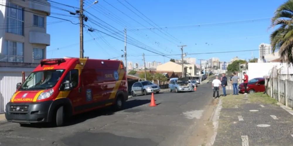 Corpo de Bombeiros, com socorristas do Siate, foi até o local