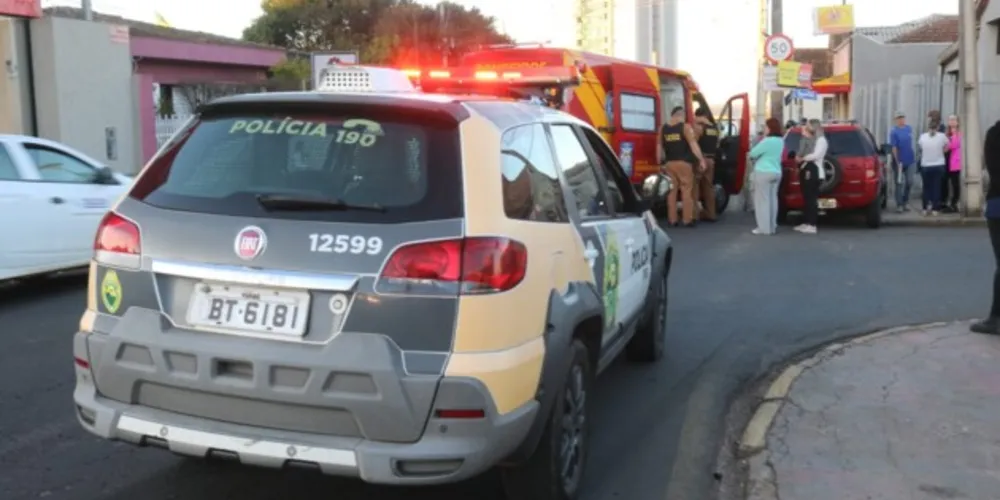 Colisão aconteceu entre as ruas Conselheiro Barradas e Eduardo Prado; o condutor da moto, de 70 anos, foi encaminhado para o Hospital Vicentino