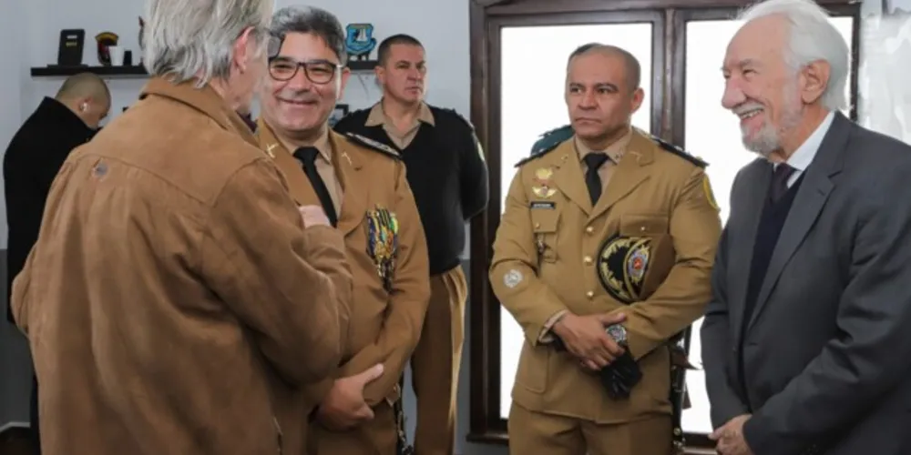 Foi, também, o primeiro aniversário da transformação da unidade em batalhão