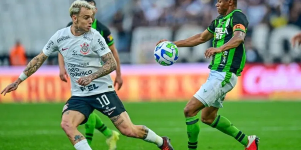 Depois de perder o jogo de ida por 1 a 0, o Timão deu o troco e venceu o América-MG por 3 a 2, neste sábado