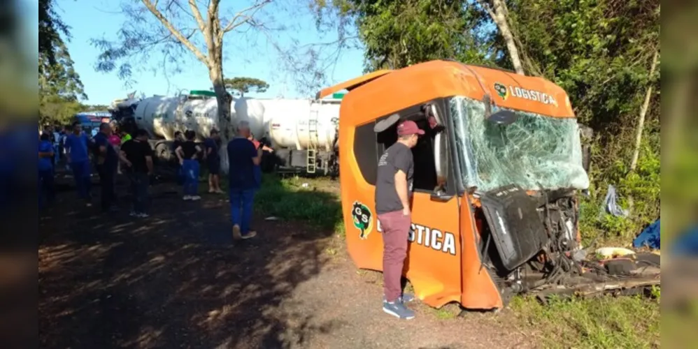 Grave acidente aconteceu na tarde desta quarta-feira (12)