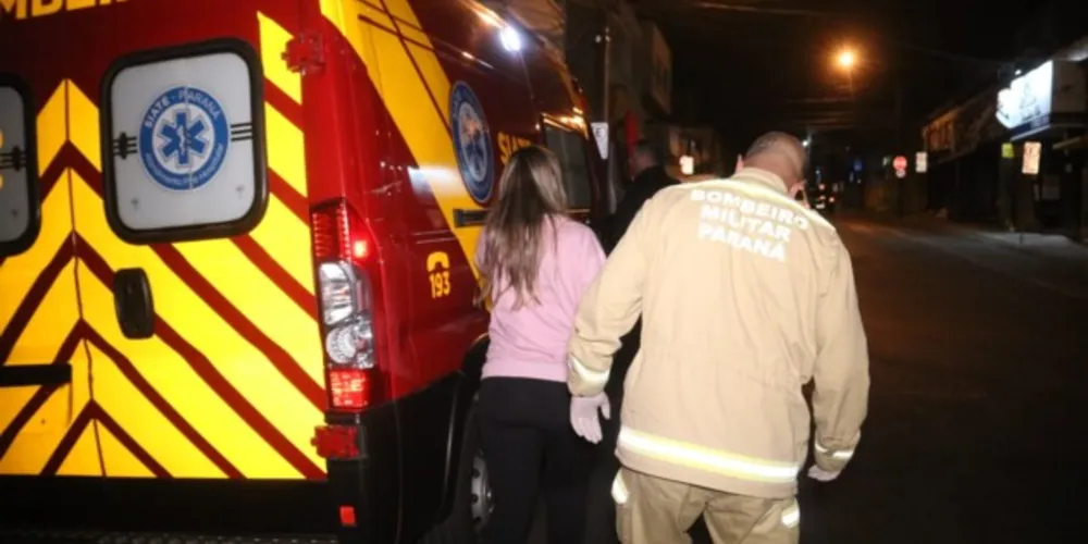 Bombeiros foram acionados para atender a ocorrência