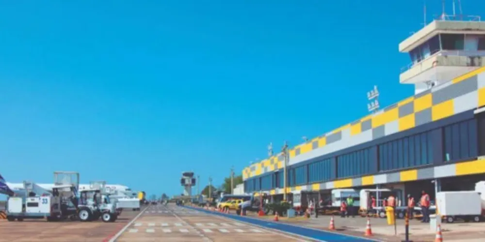 Ocorrência foi registrada no aeroporto de Foz do Iguaçu