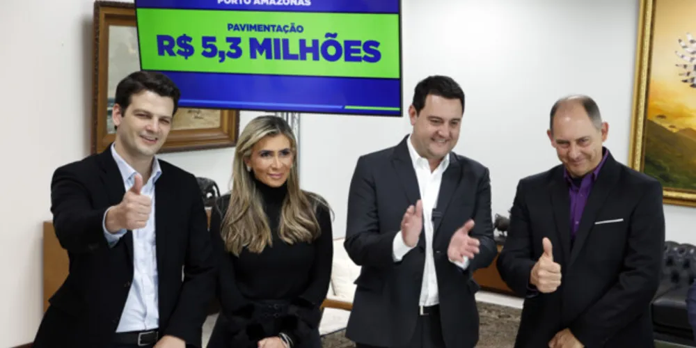 Prefeito Elias Gomes da Costa (Podemos) ressalta que é um marco para a cidade participar do lançamento do projeto ‘Asfalto Novo, Vida Nova’