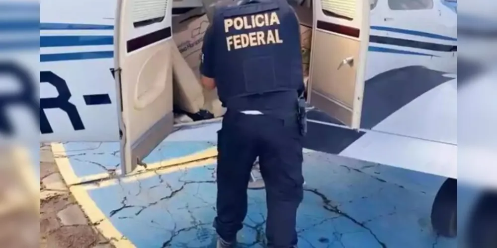 O homem foi preso tentando transportar skunk, uma forma concentrada de maconha