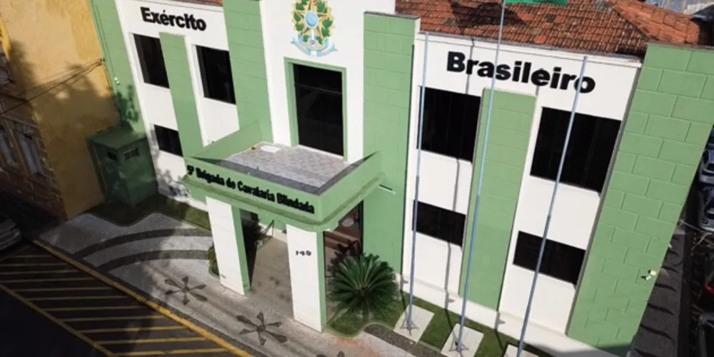 Sede da 5ª Brigada de Cavalaria Blindada, em Ponta Grossa