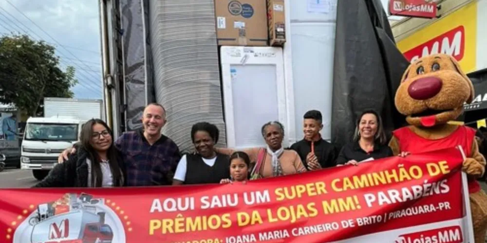 Entrega do Caminhão de Prêmios aconteceu na última sexta-feira (26)