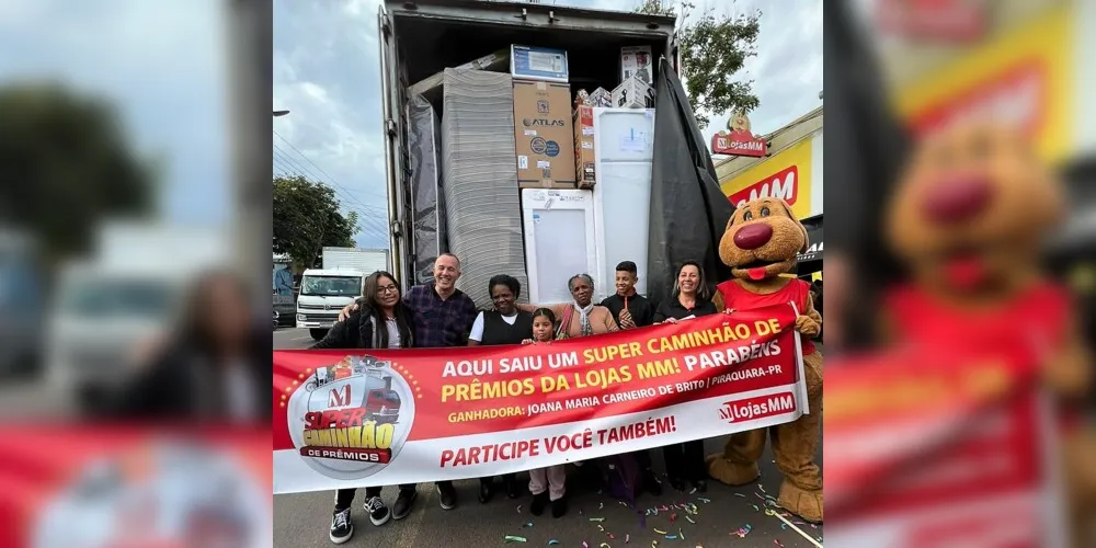 Entrega do Caminhão de Prêmios aconteceu na última sexta-feira (26)