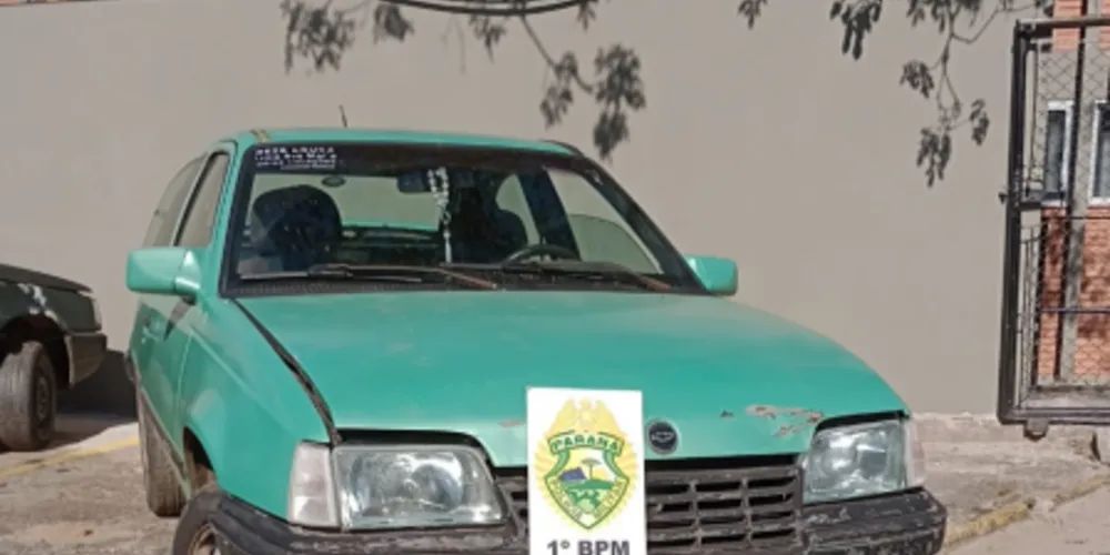 Chevrolet Kadett foi furtado no San Martín e localizado no Rio Verde
