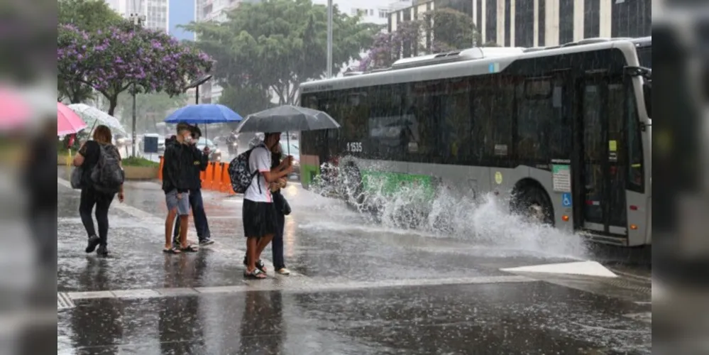 Áreas afetadas ficam no Rio Grande do Sul e Santa Catarina