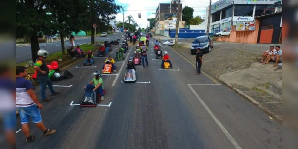 No dia 16 de julho (domingo), rola a 87ª Corrida de Rolimã ‘Malucos dos Campos Gerais