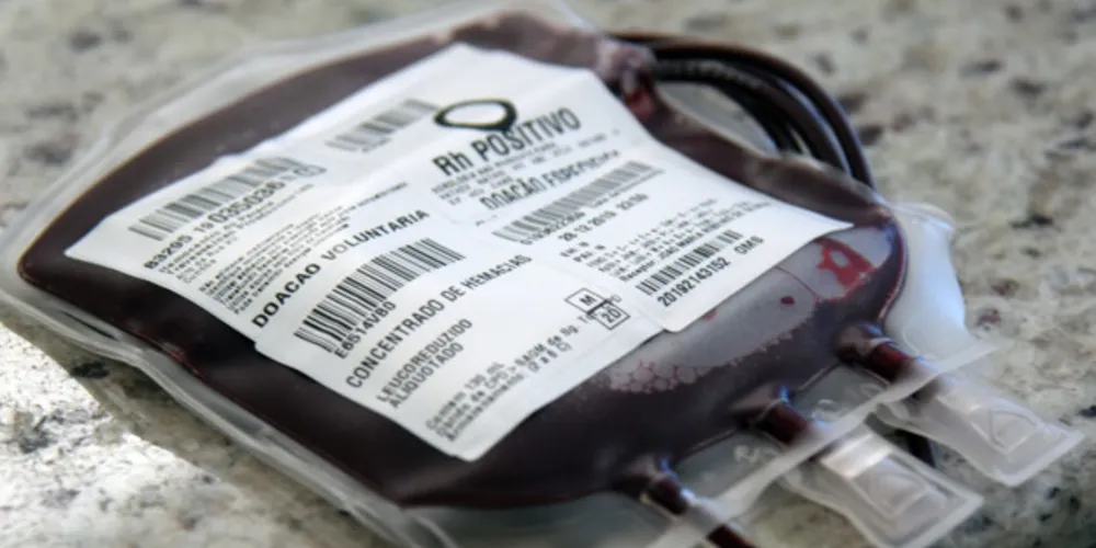 Uma doação de sangue pode salvar até quatro vidas
