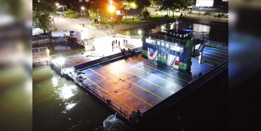 Fortes rajadas de ventos interrompe operação do Ferry boat de Guaratuba