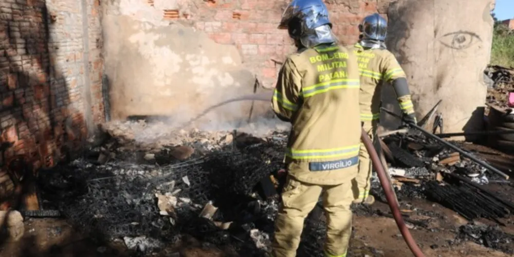 A ocorrência, segundo o Corpo de Bombeiros, foi atendida na Rua Cid Cordeiro Prestes