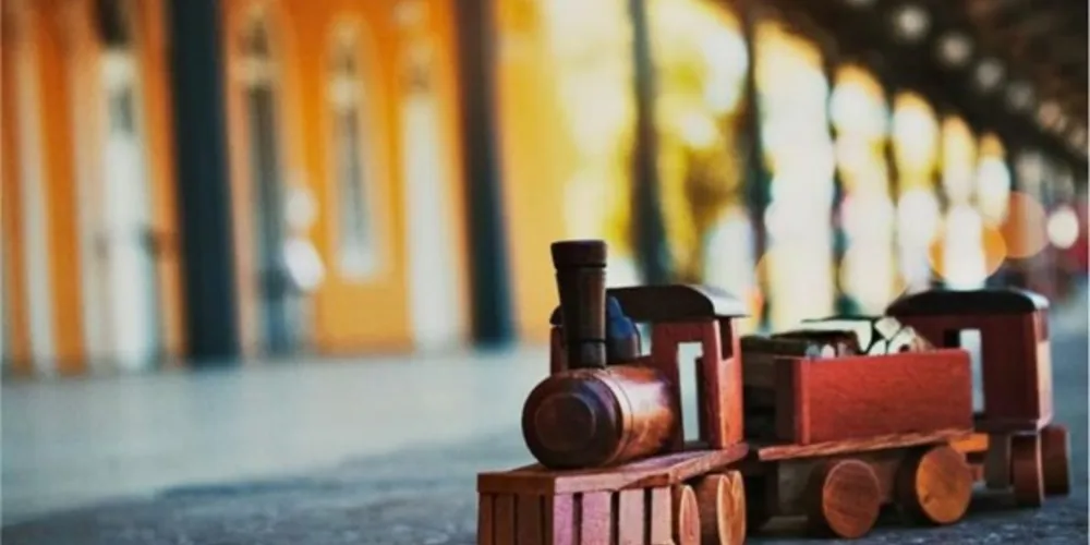 O trem da Estação - Foto vencedora do 3º concurso de fotografia de Ponta Grossa