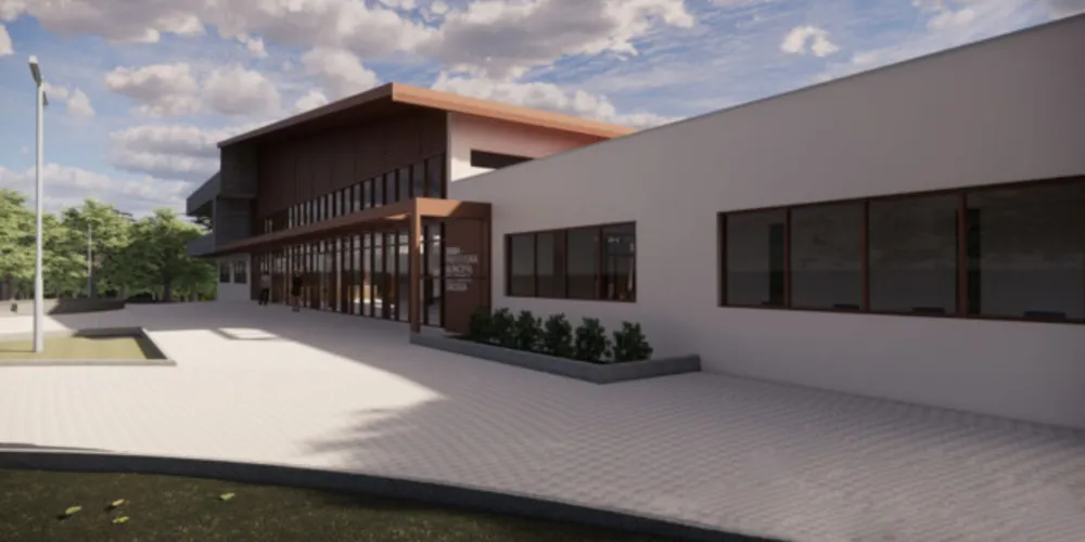 O Gabinete Verde terá mais de dois mil metros quadrados