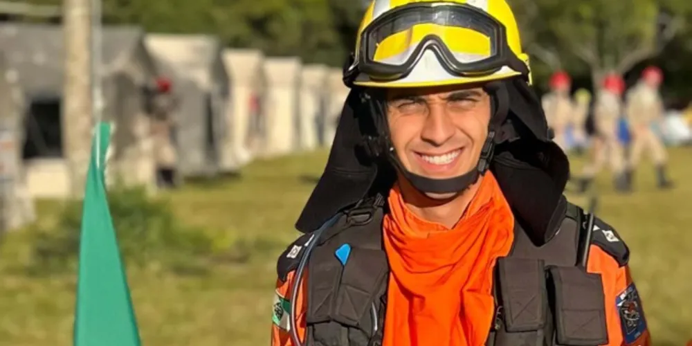 Bombeiro de PG vai ajudar a combater incêndios no Canadá