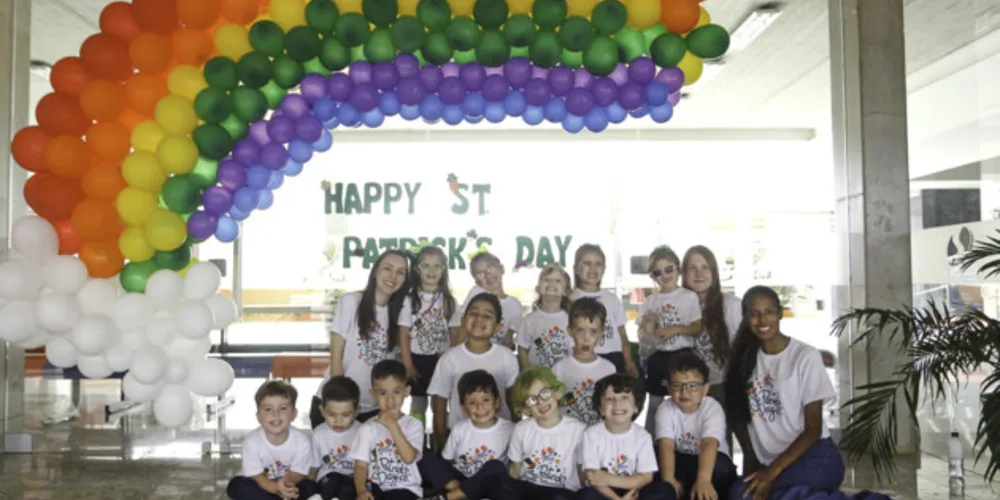 Alunos do Colégio Sepam no St. Patrick's Day
