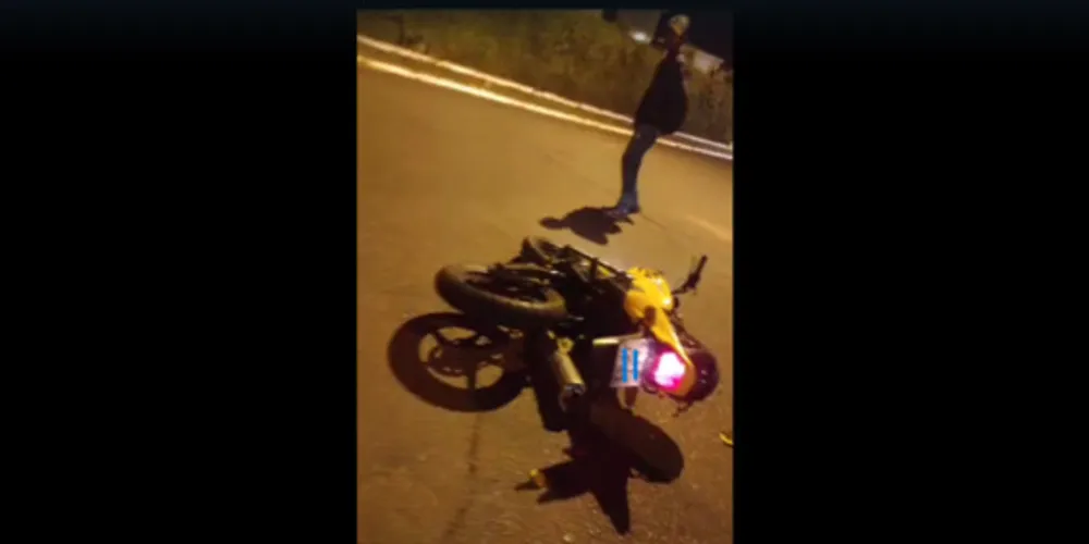 Colisão foi entre a travessa Santa Cruz e a rua Prefeito Brasílio Ribas