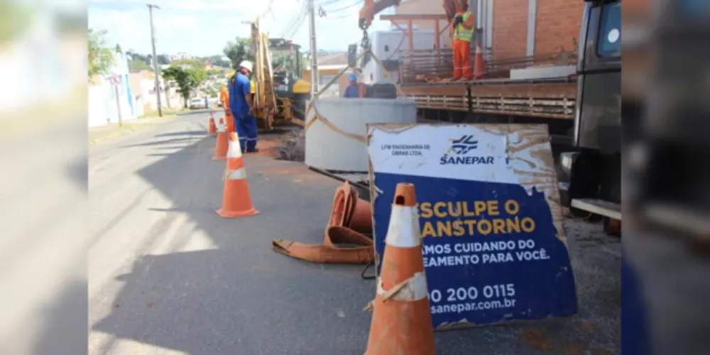 Obras são realizadas em vários pontos do bairro