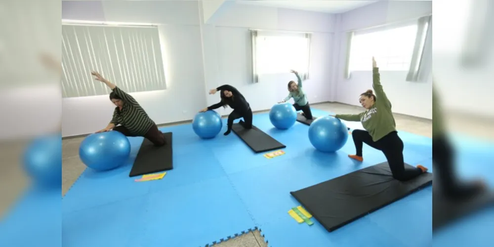 A Prefeitura de Ponta Grossa ampliou o público do projeto que oferece pilates de forma gratuita para gestantes no município