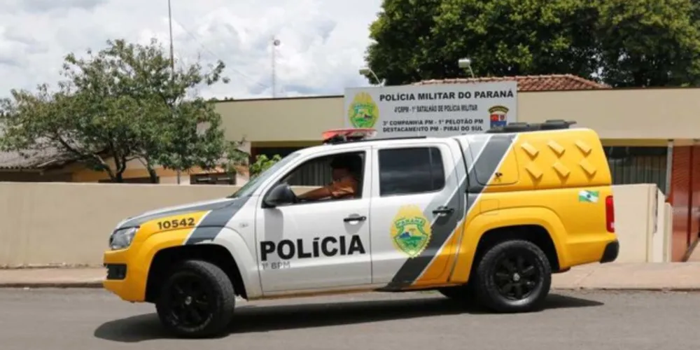Policiais localizaram o suspeito minutos após o crime