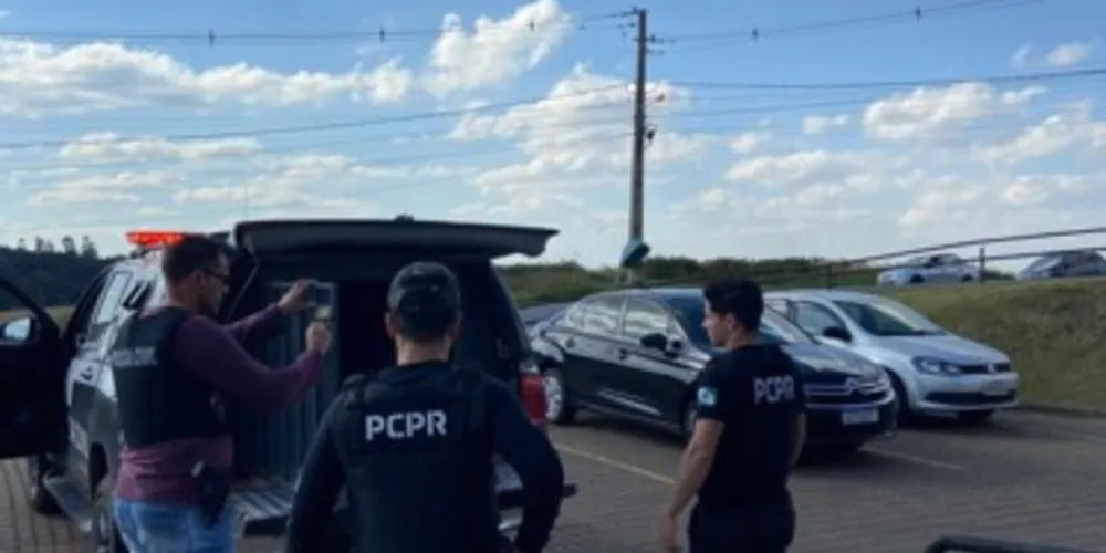 Prisão de motorista aconteceu na tarde desta sexta-feira (12), em Castro