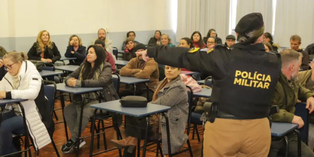 As atividades fazem parte da segunda fase do Curso de Capacitação em Segurança Escolar