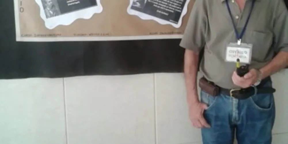 Osvaldo Ramos tinha 74 anos e era inspetor da escola desde 1994; Corpo foi velado nesta quinta-feira (15) na Capela do Luto Santana