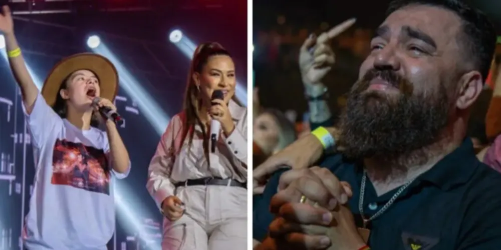 “Eu sou a fã número 1 da Simone”, disse a menina