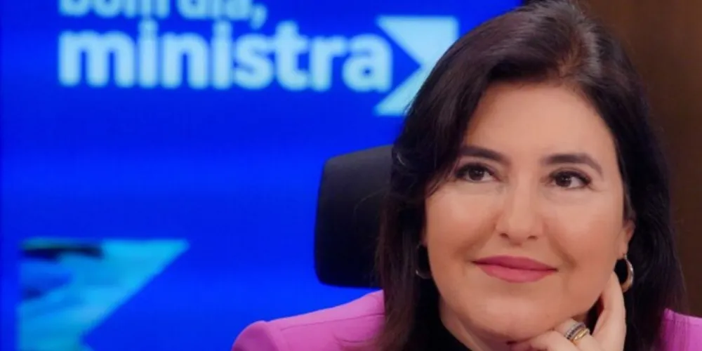 Simone Tebet (Planejamento e Orçamento) participa de plenária em Curitiba