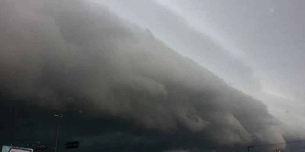 Alerta é de risco moderado, com a possibilidade de situação meteorlógica mais perigosa