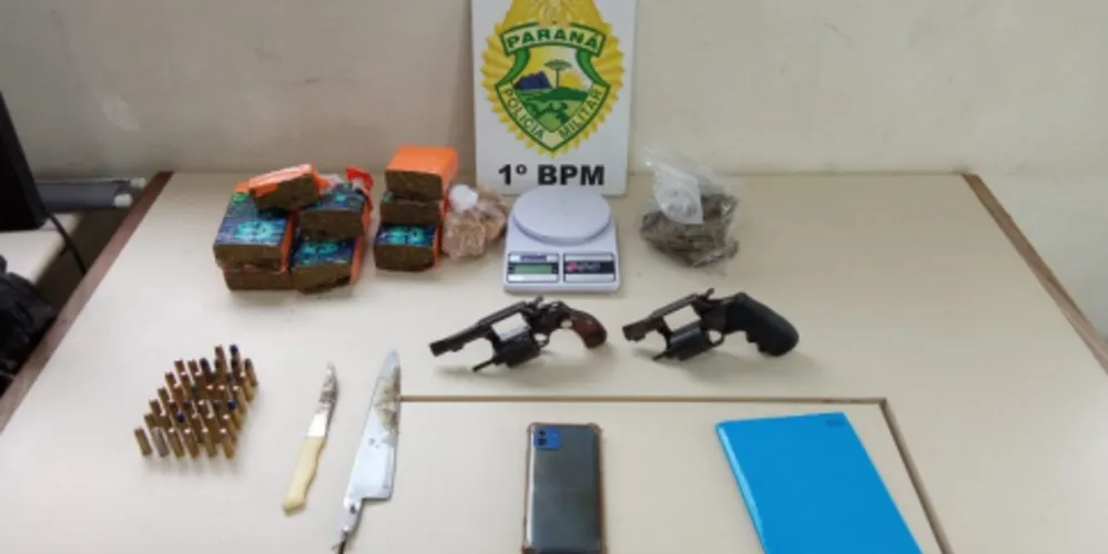 Itens apreendidos foram levados à 13ª SDP