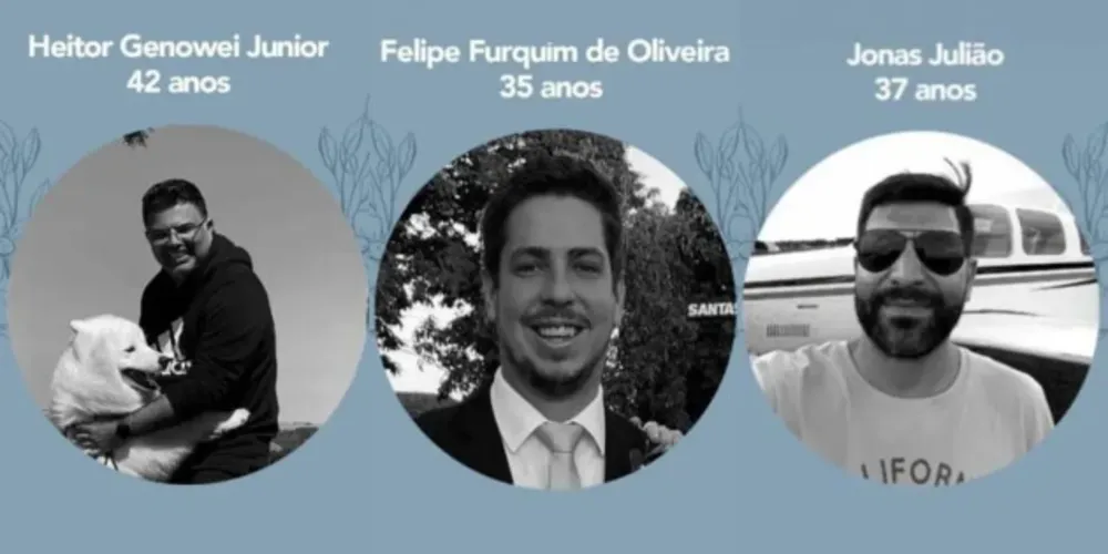 Piloto e dois servidores da Casa Civil seguiam para Paranaguá