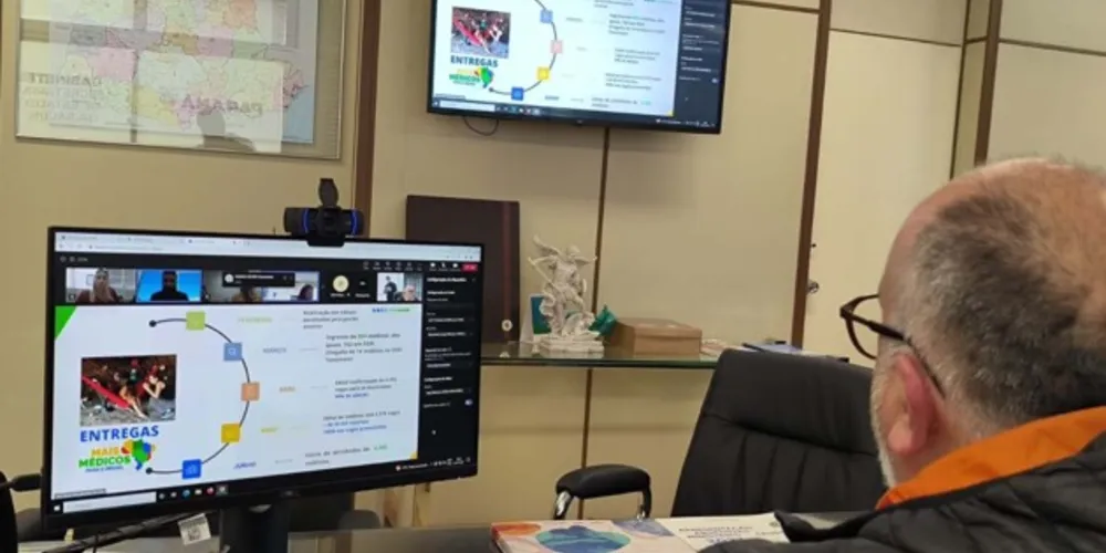 Até o momento, das 327 vagas destinadas ao Paraná pelo programa do governo federal, 194 tiveram adesão de médicos