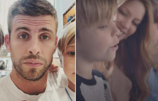 Piqué se revolta com Shakira por aparição dos filhos em clipe