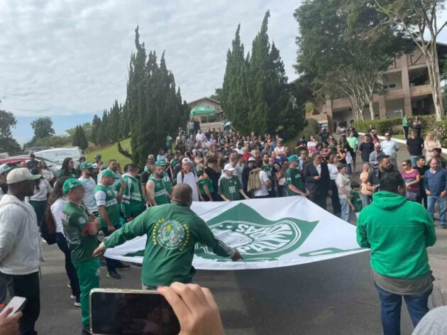 Velório da torcedora palmeirense Gabriela Anelli Marchiano