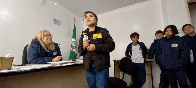 Educandos atuaram como repórteres do Portal aRede e Vamos Ler