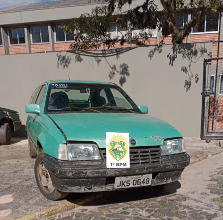 Chevrolet Kadett foi furtado no San Martín e localizado no Rio Verde