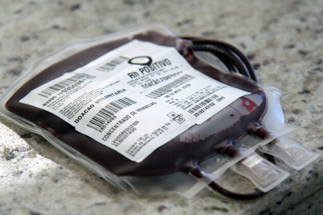 Uma doação de sangue pode salvar até quatro vidas