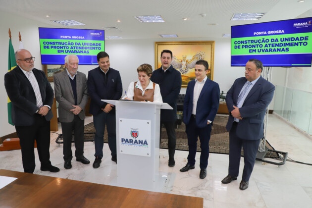 Anúncio foi feito pela prefeita Elizabeth Schmidt (PSD) em reunião na manhã desta segunda-feira (29), no Palácio Iguaçu, ao lado do governador Ratinho Junior e de outros parlamentares da região