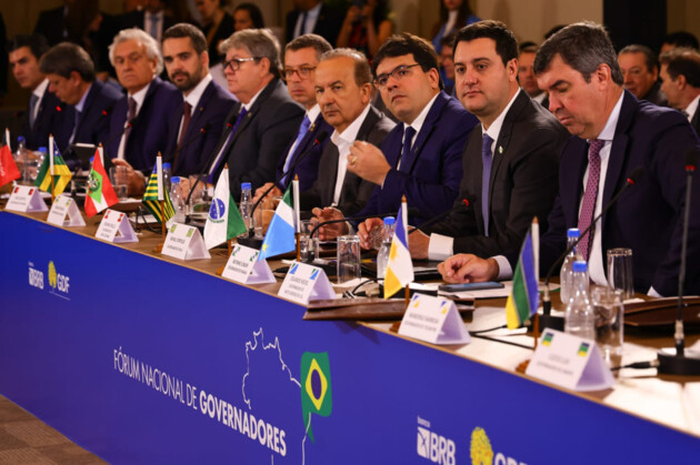Governador Carlos Massa Ratinho Junior participa do Fórum Nacional de Governadores.