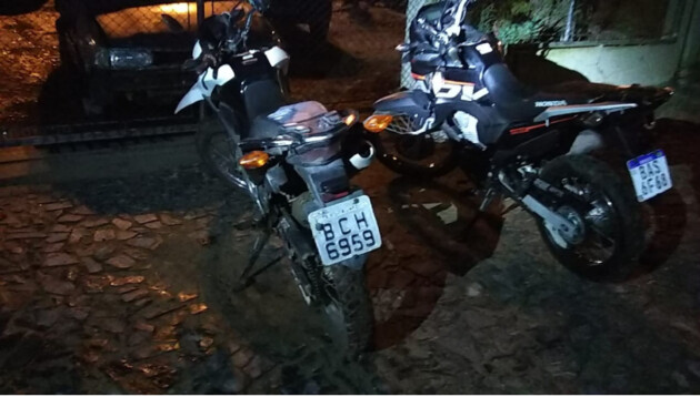 Duas das motos recuperadas foram encontradas no bairro Boa Vista